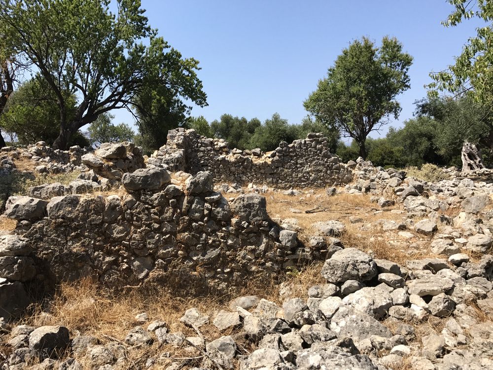 Ruins at Sami Acropolis