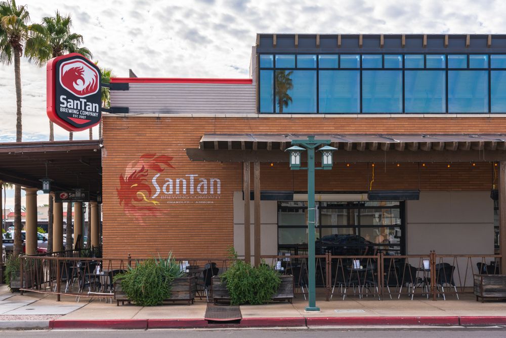 Exterior of SanTan Brewing Company