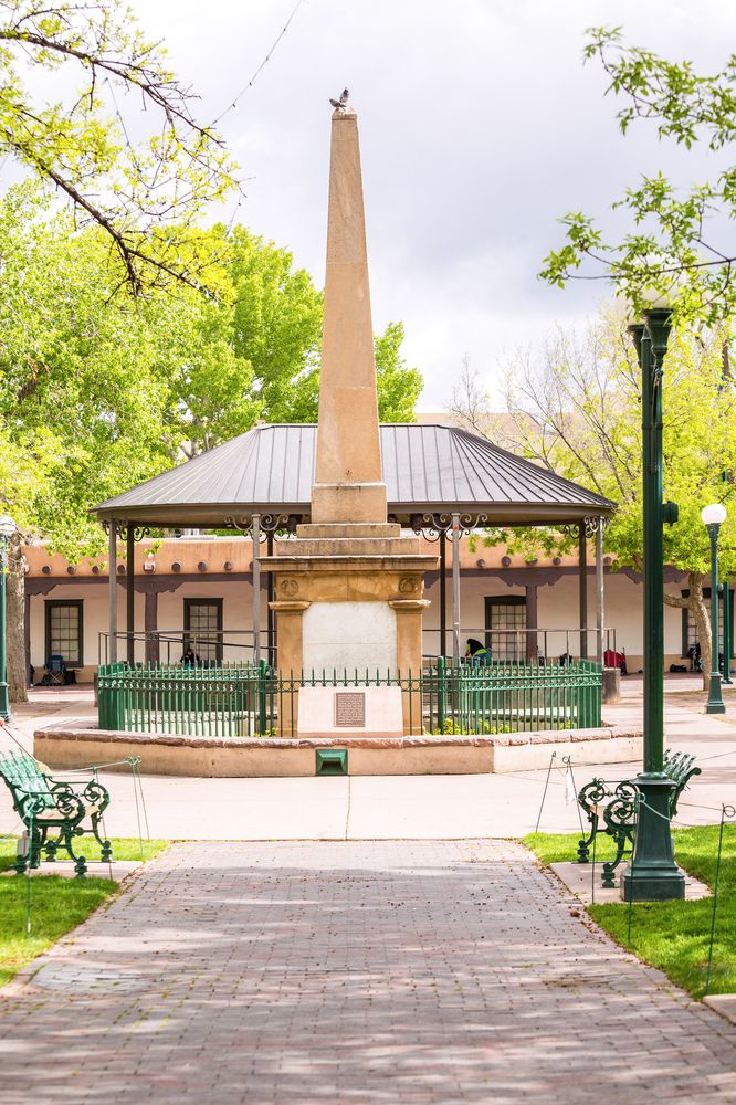 View of Santa Fe Plaza