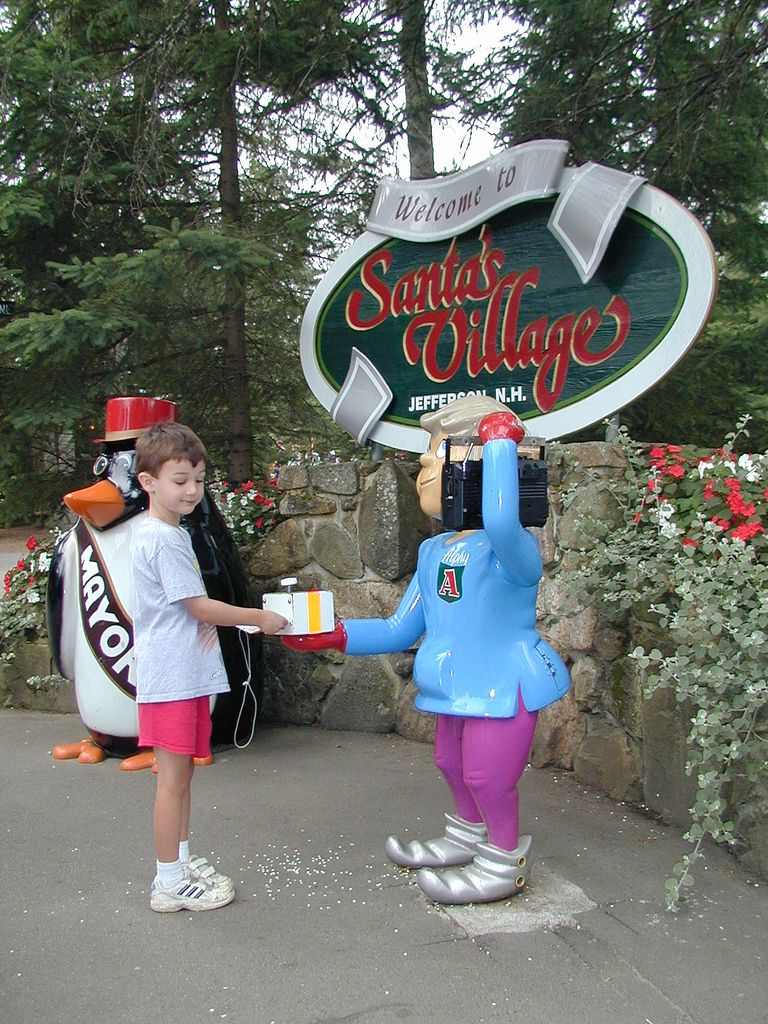 Entrance to Santa’s Village