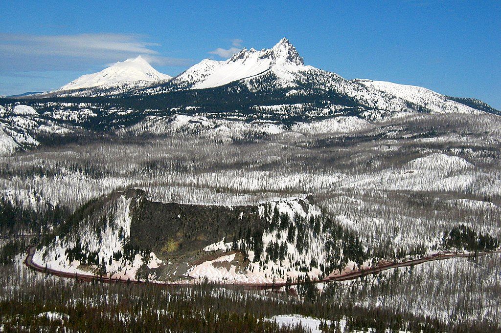 View of Santiam Pass Loop