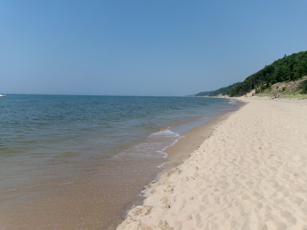 Beach at Saugatuck Dunes State Park
