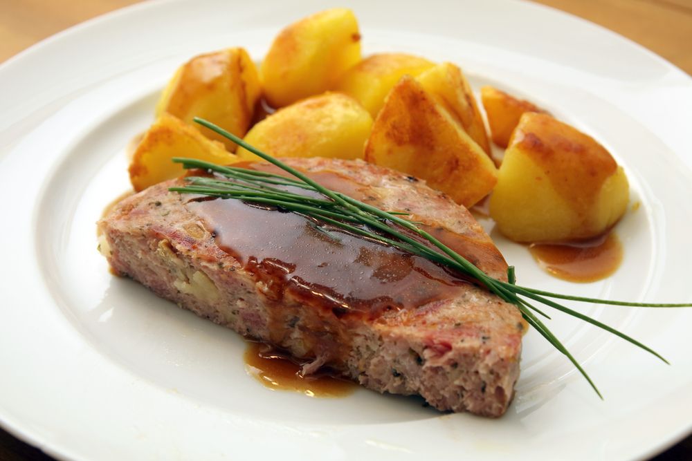 A plate of Saumagen