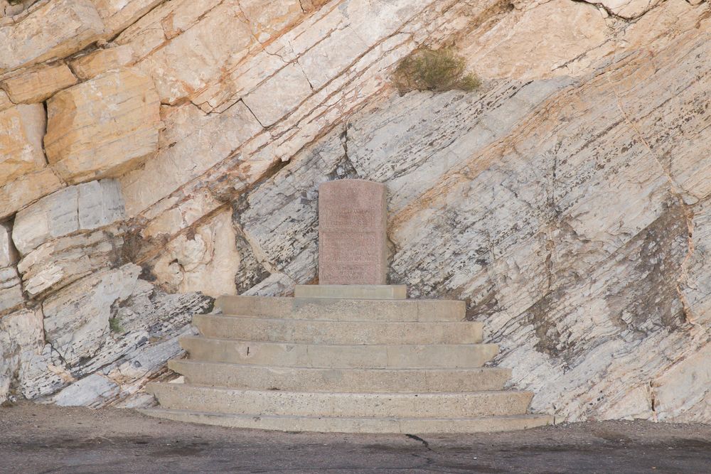 Memorial at the Scenic Drive Overlook