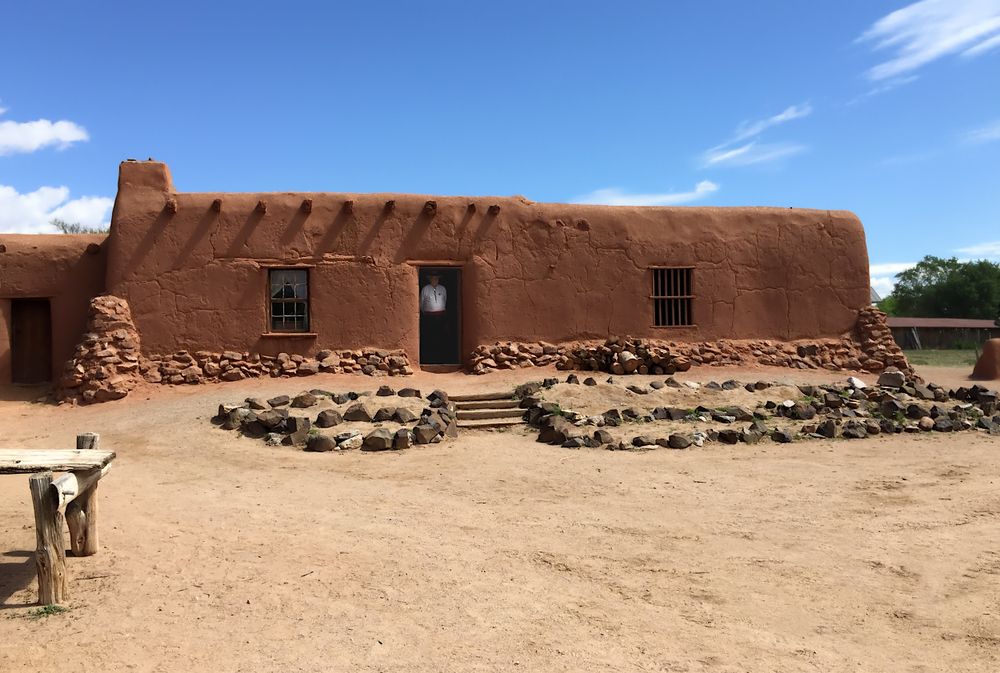 View of El Rancho de las Golondrinas