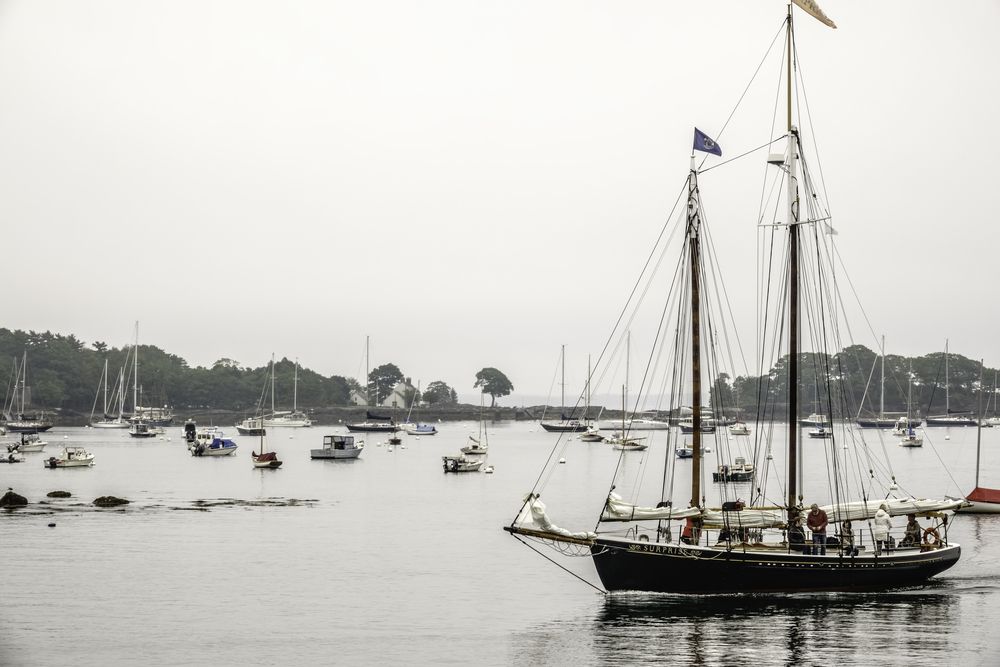 Schooner Surprise on the waters