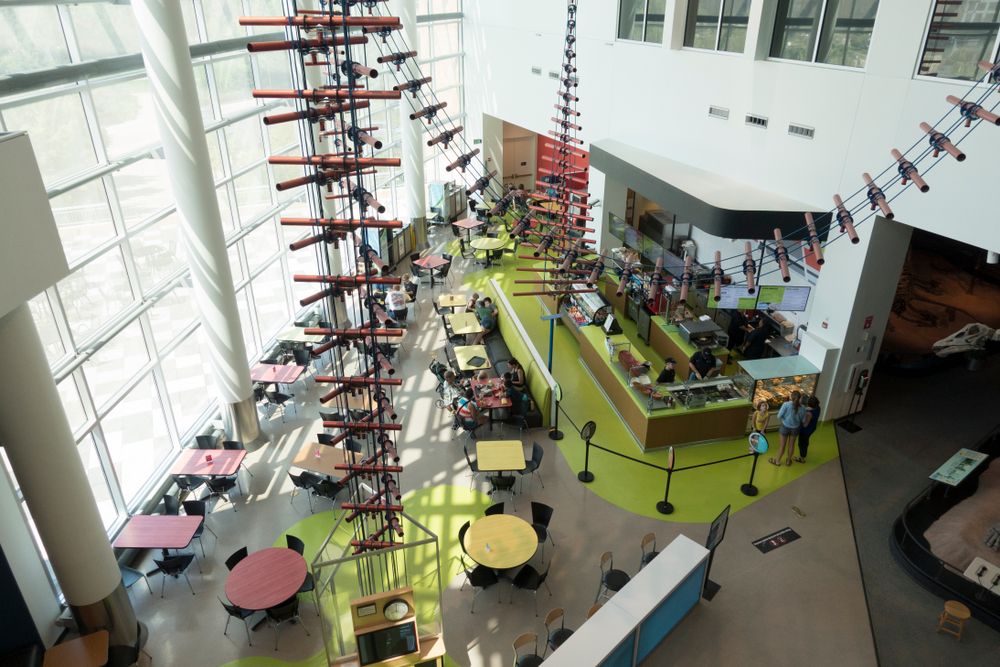 Interior view of the Science Museum of Minnesota