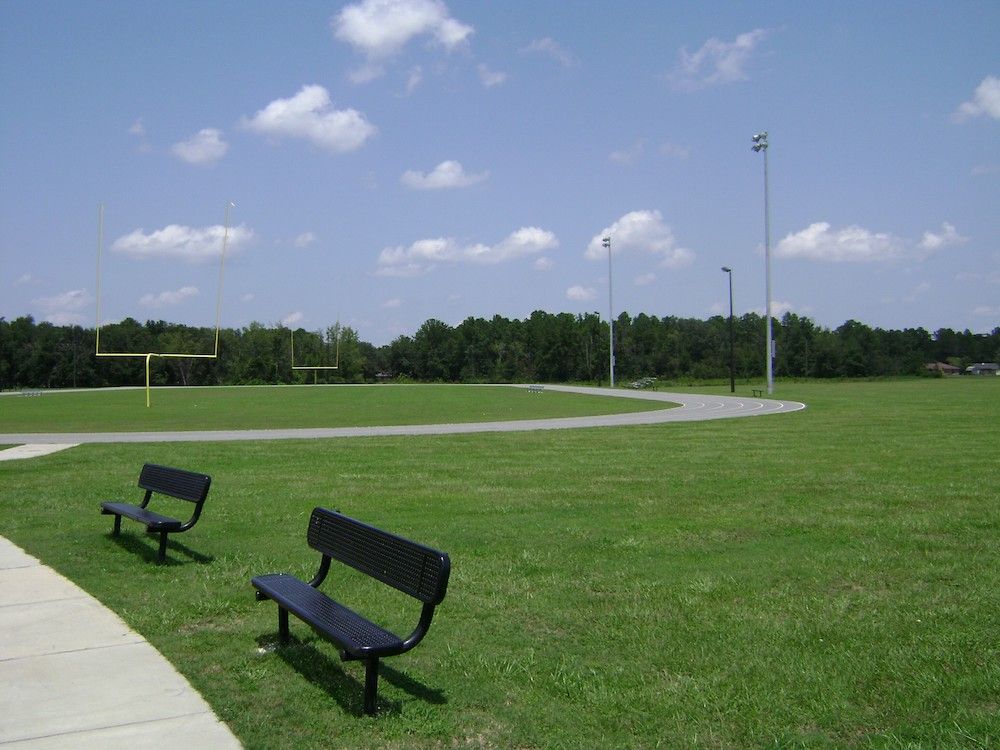 The grounds of Scott Park Valdosta