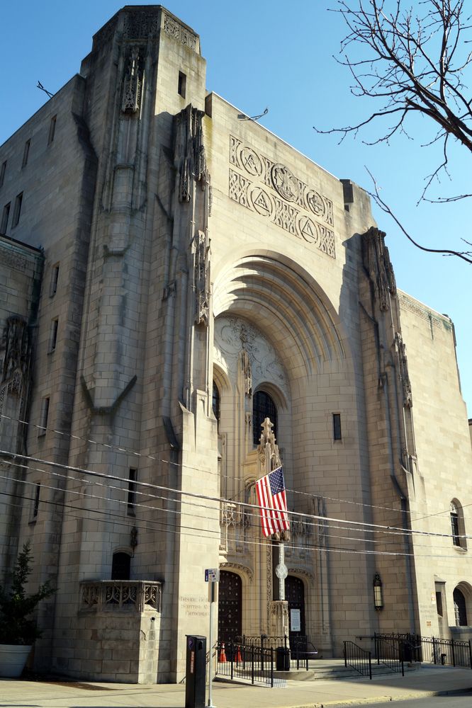 Exterior of Scranton Cultural Center at the Masonic Temple