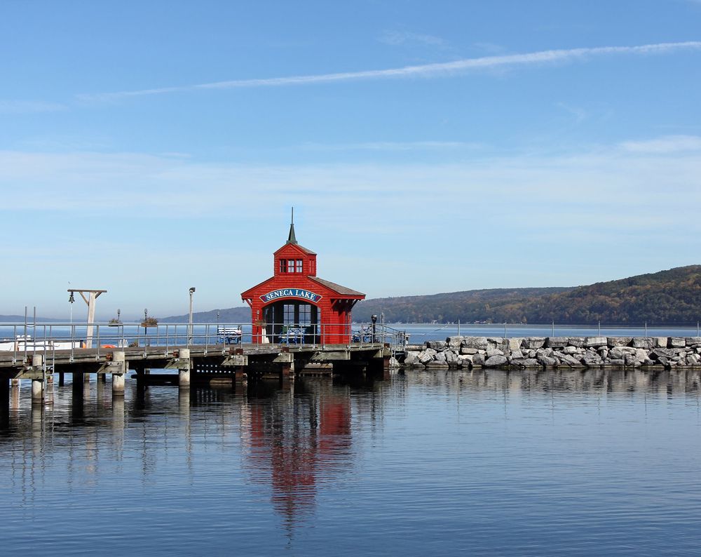 The waters of Seneca Lake