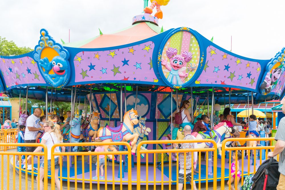 Rides at Sesame Place