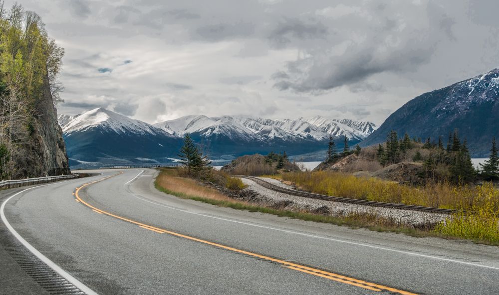 Seward Highway in Alaska