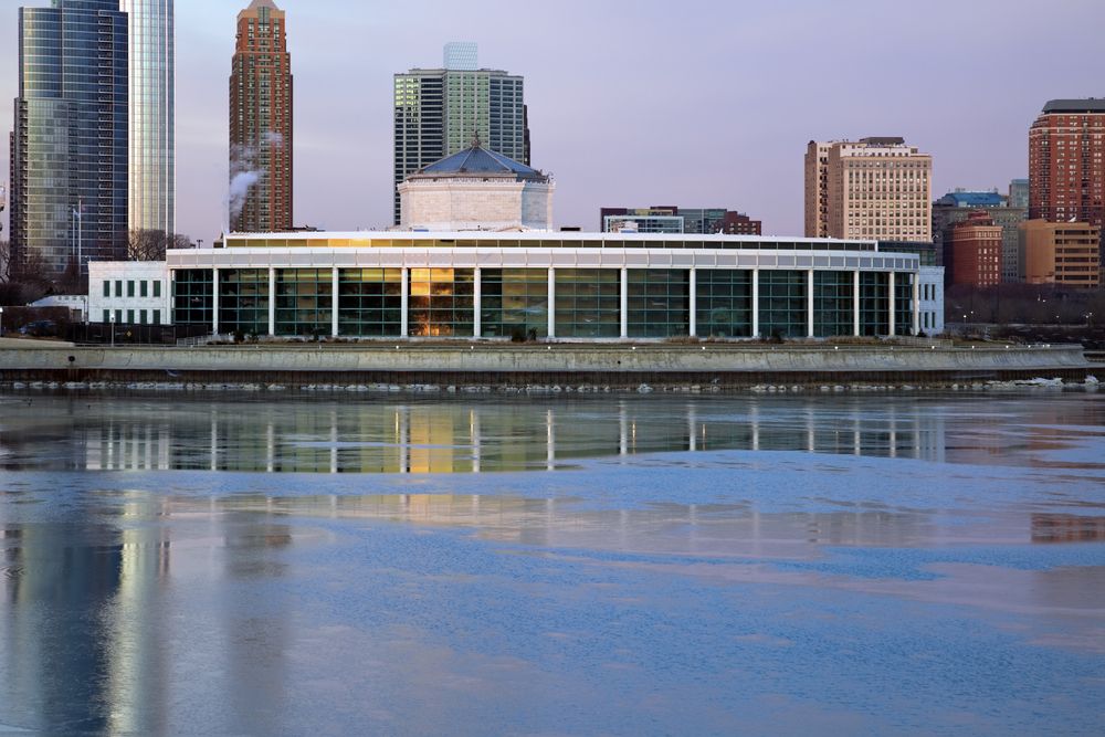 Exterior view of Shedd Aquarium