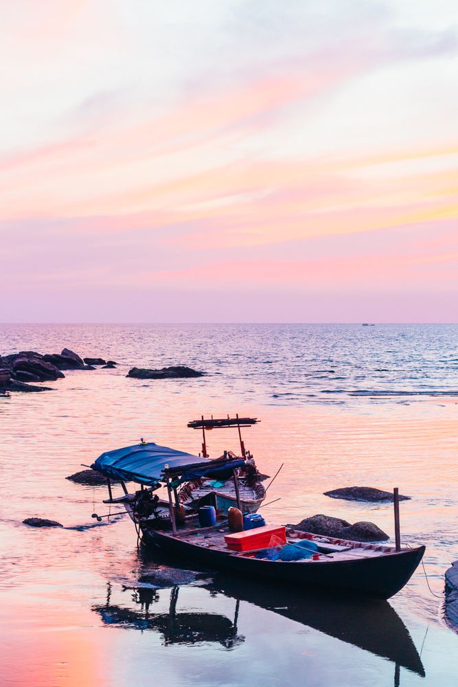 Sunset in Sihanoukville