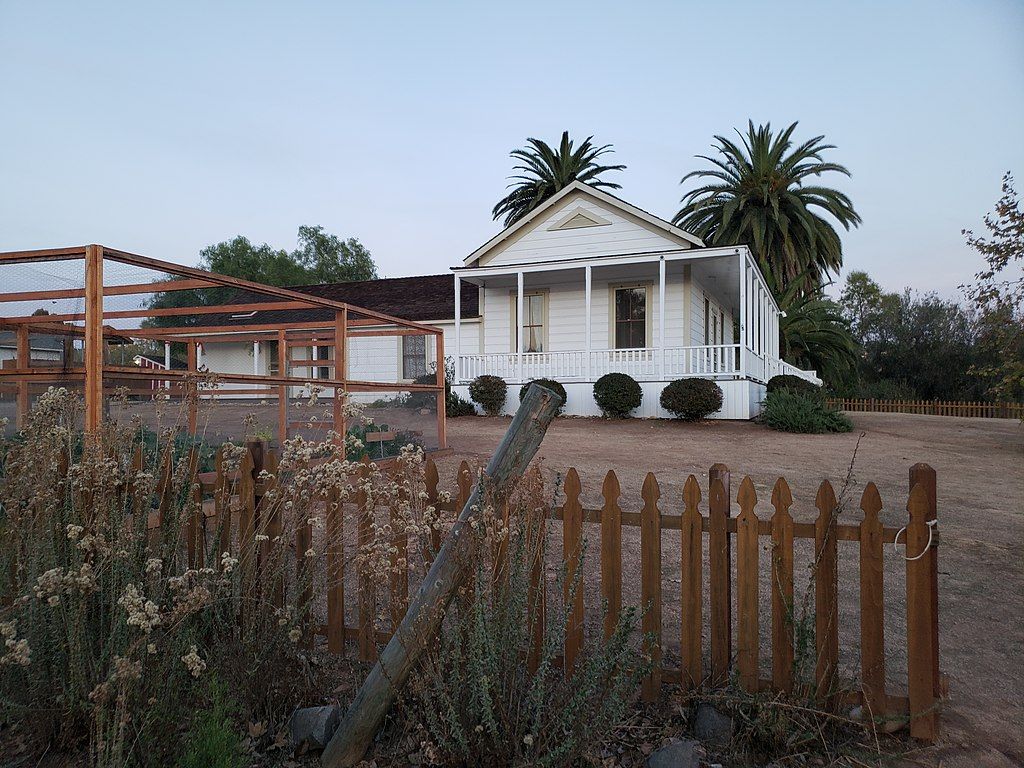 Old house at Sikes Adobe Historic Farmstead