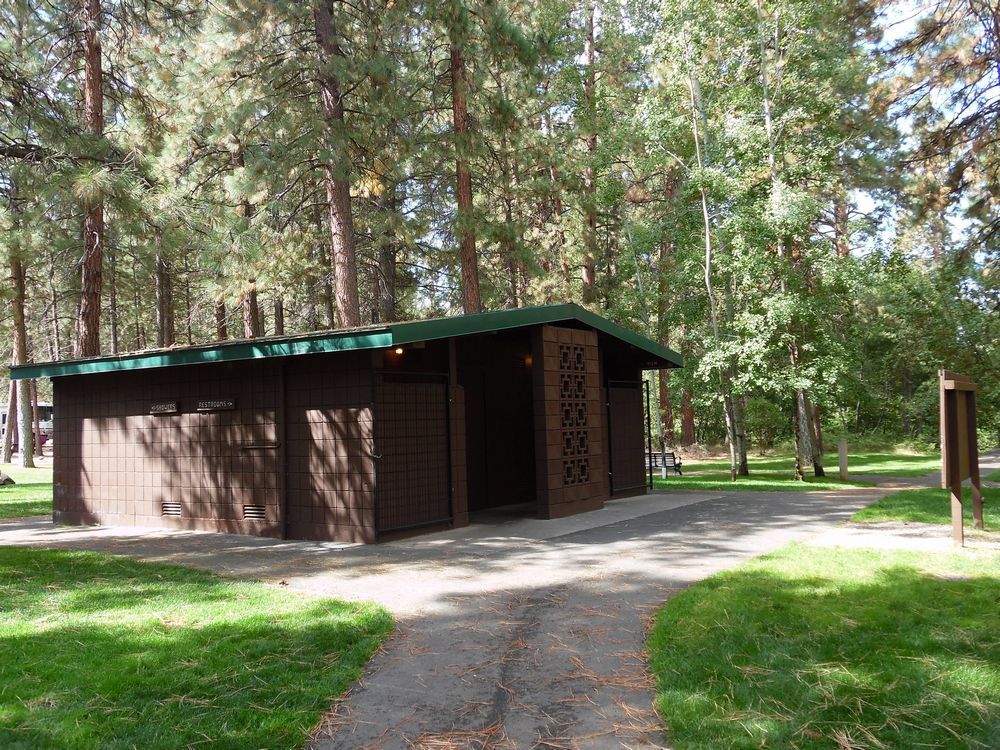 View of Sisters Creekside Campground