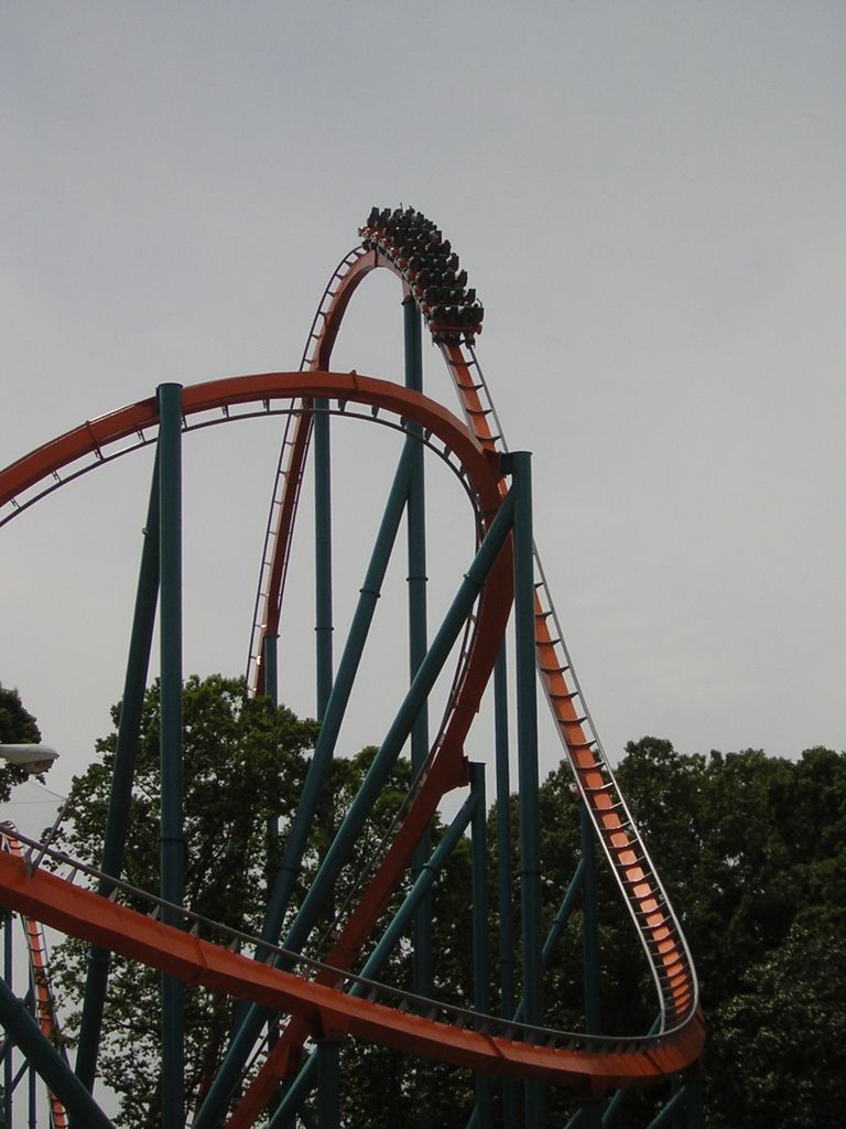 Ride at Six Flags Over Georgia