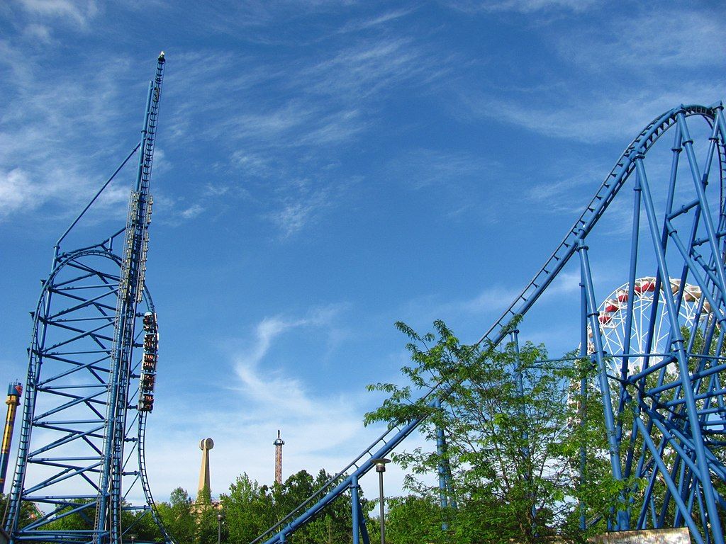 Rides at Six Flags St. Louis