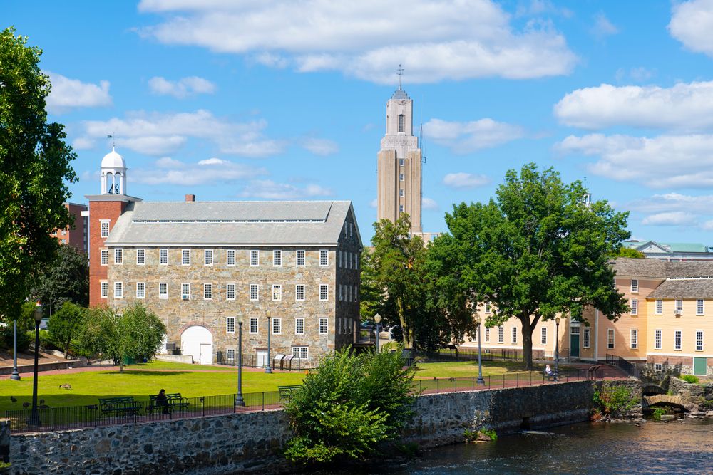 View of Slater Mill