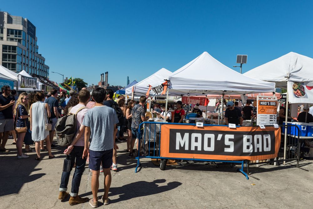 Smorgasburg in New York City, NY