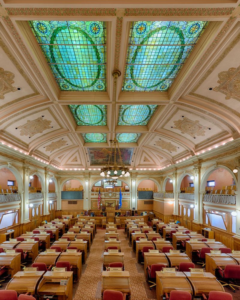 House of representatives at South Dakota State Capitol
