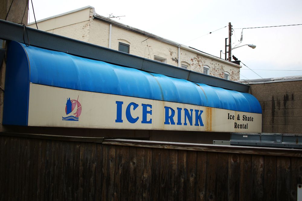 Exterior of South Haven Ice Rink