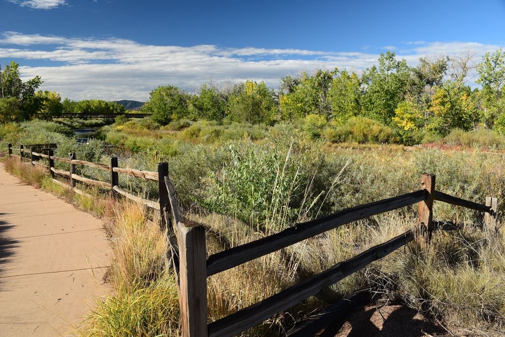 View of South Platte Park and Carson Nature Center