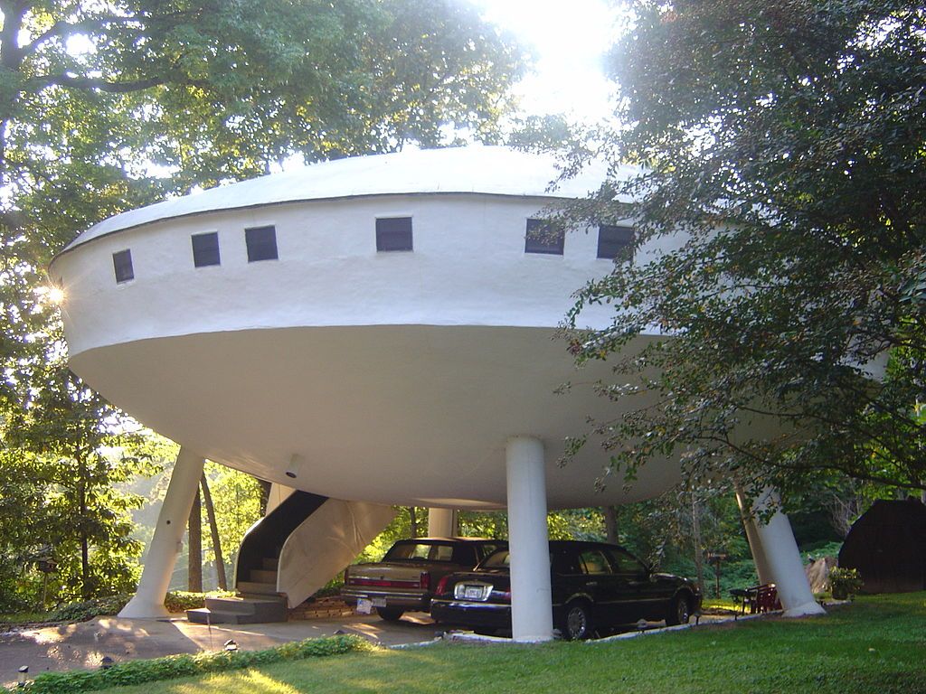 Spaceship House in Chickamauga