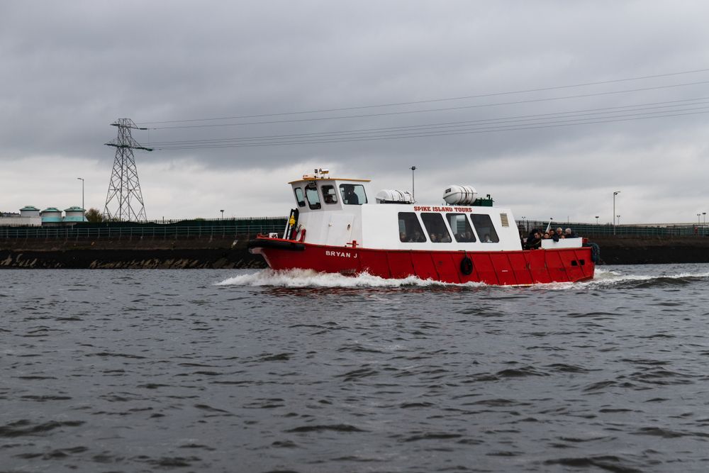 Spike Island tour boat