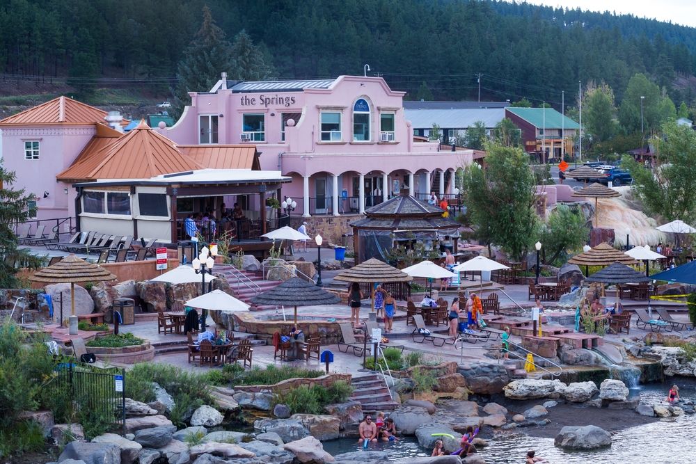 People relaxing at Springs Resort and Spa