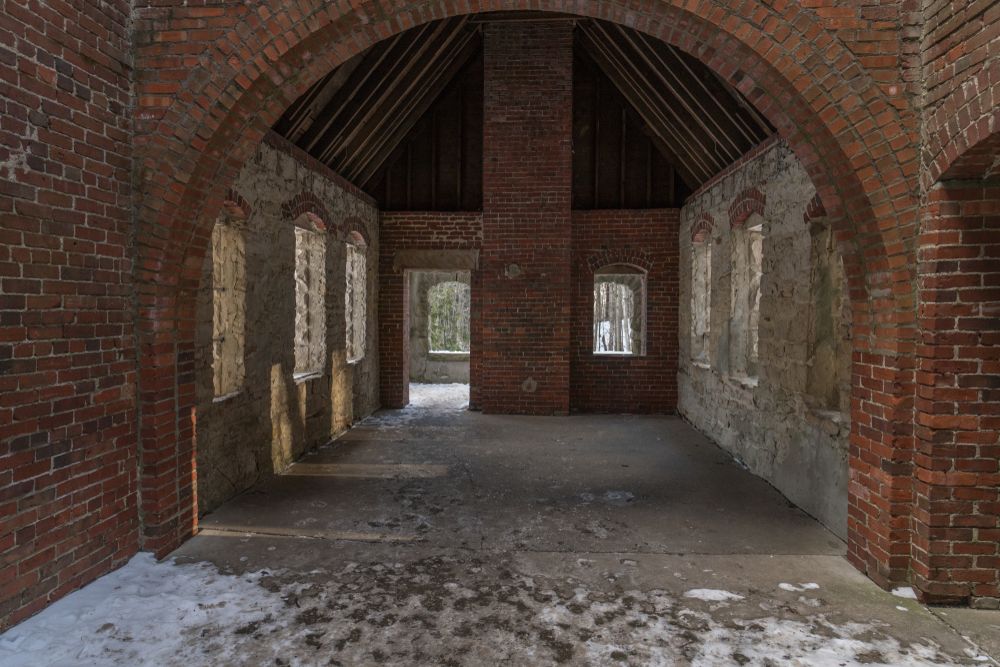 Interior view of Squire’s Castle