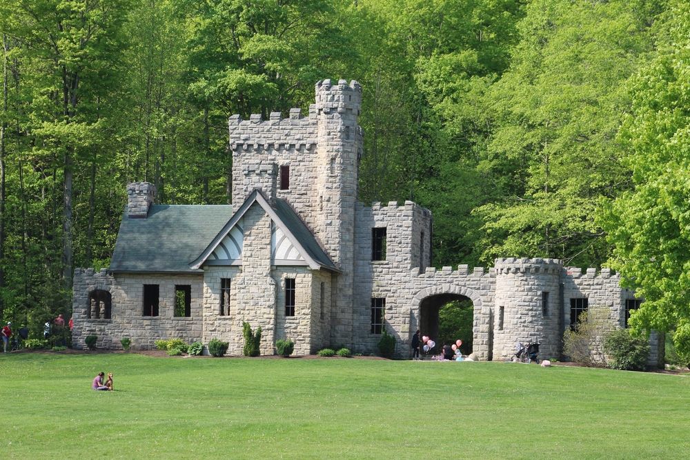Facade of the mesmerizing Squire’s Castle