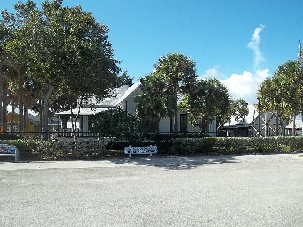 Exterior of St Lucie County Regional History Center
