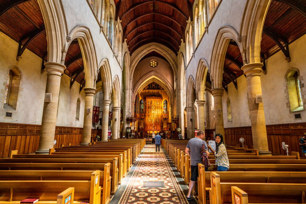 Stunning interior of St. Peter's Cathedral