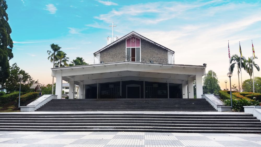 Exterior view of St. Thomas Cathedral, Kuching