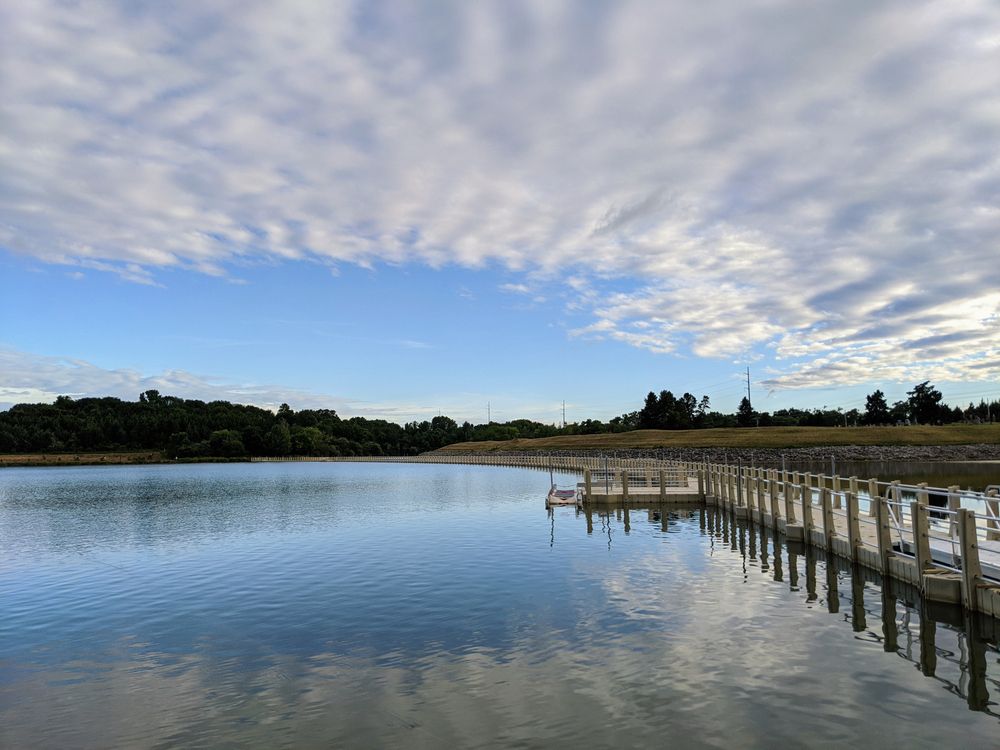 Boardwalk at Standing Bear Lake