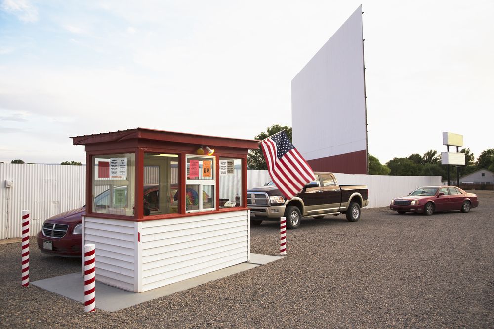 Ticket booth of Star Drive-In Theatre