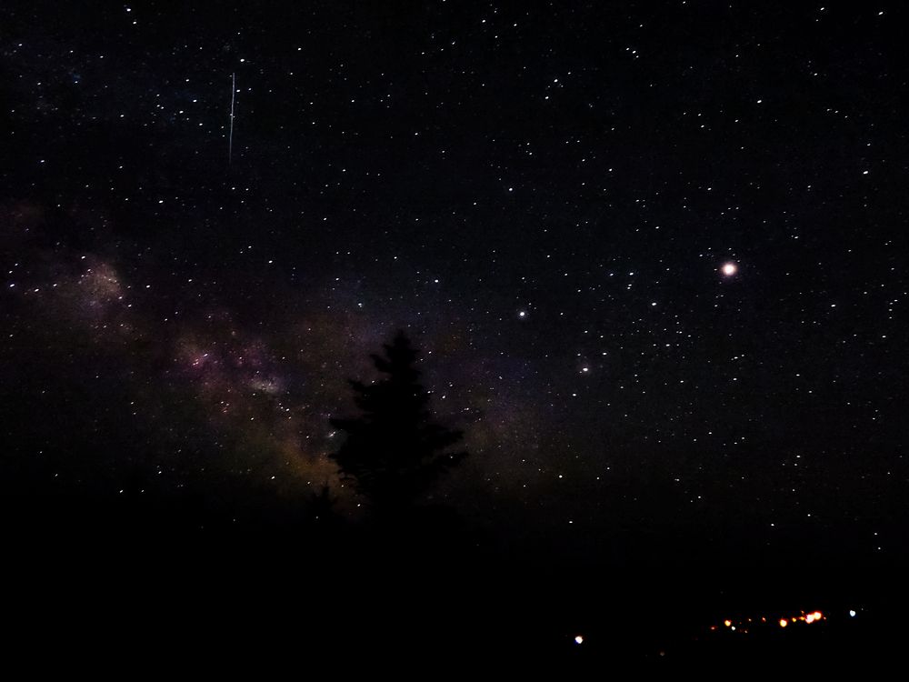 Stargazing at Cadillac Mountain