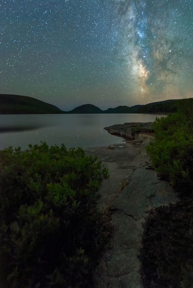 Stargazing at Cadillac Mountain