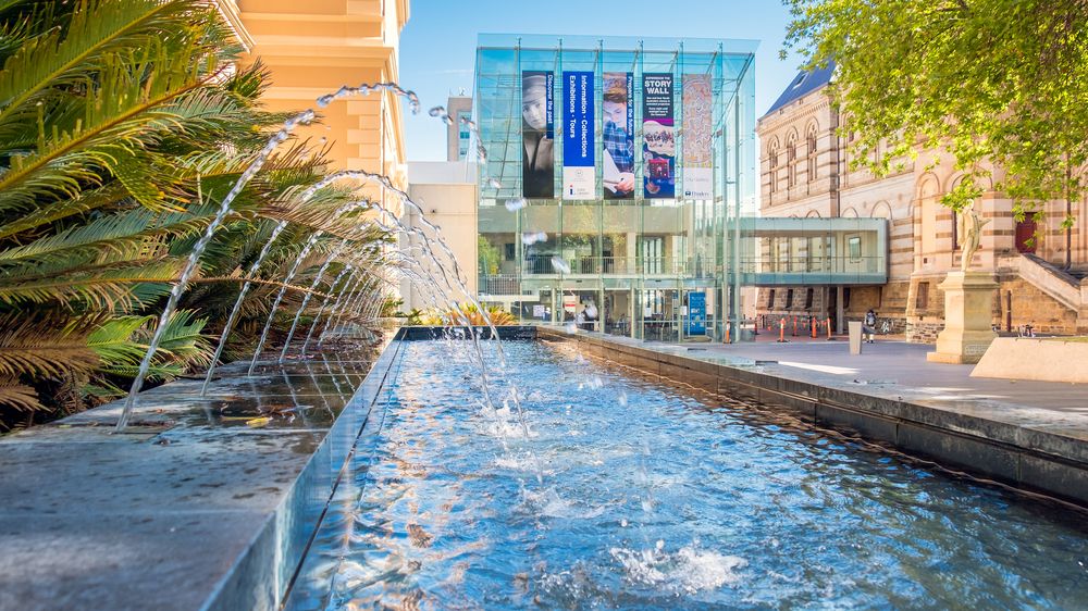 Exterior of State Library of South Australia