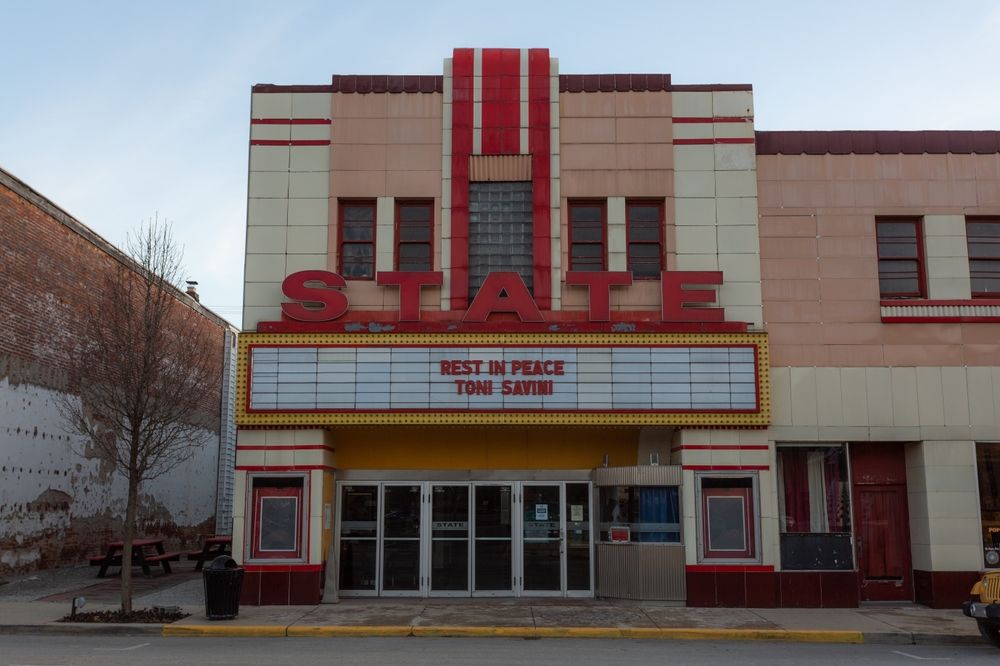 Exterior view of State Theatre