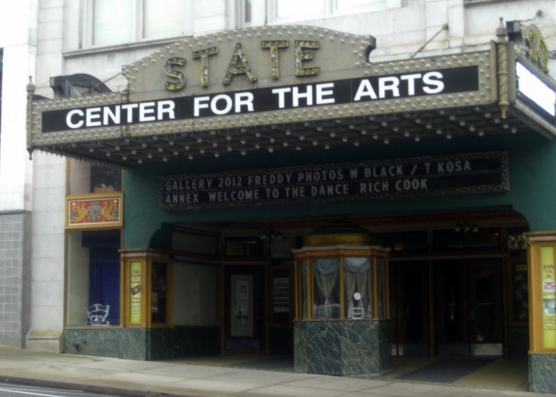 Exterior of the State Theatre Center for the Arts