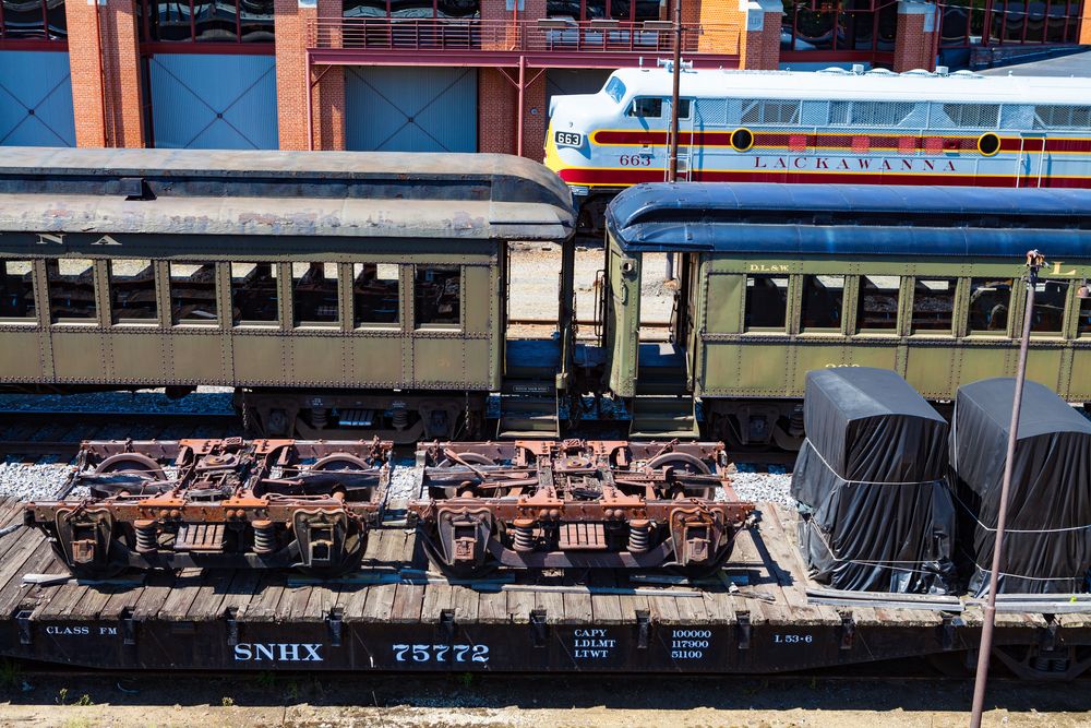 View of Steamtown National Historic Site