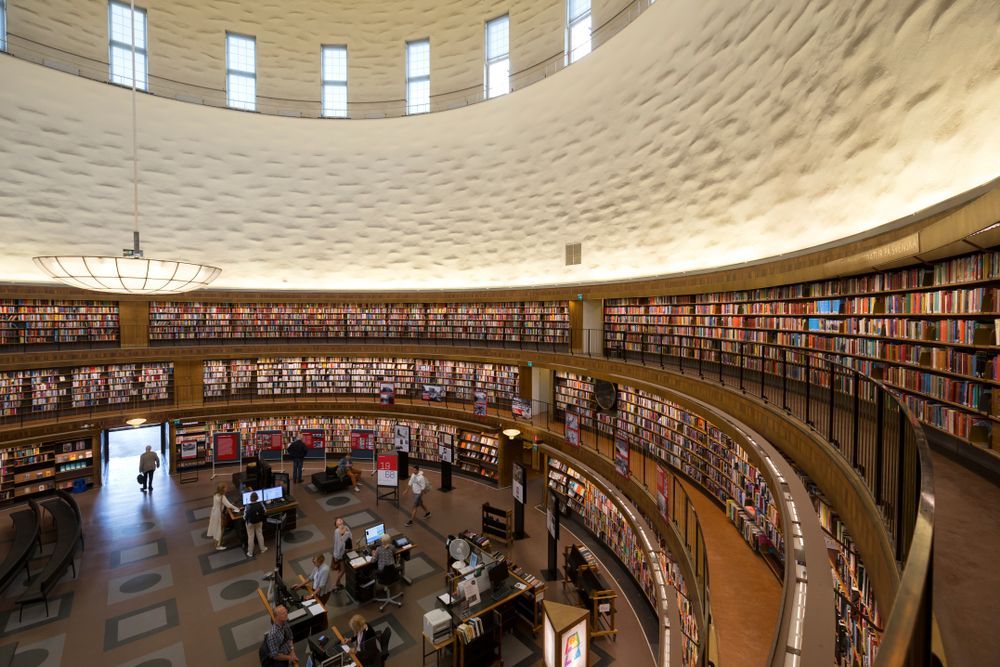 Educate Yourself at the Stockholm Public Library