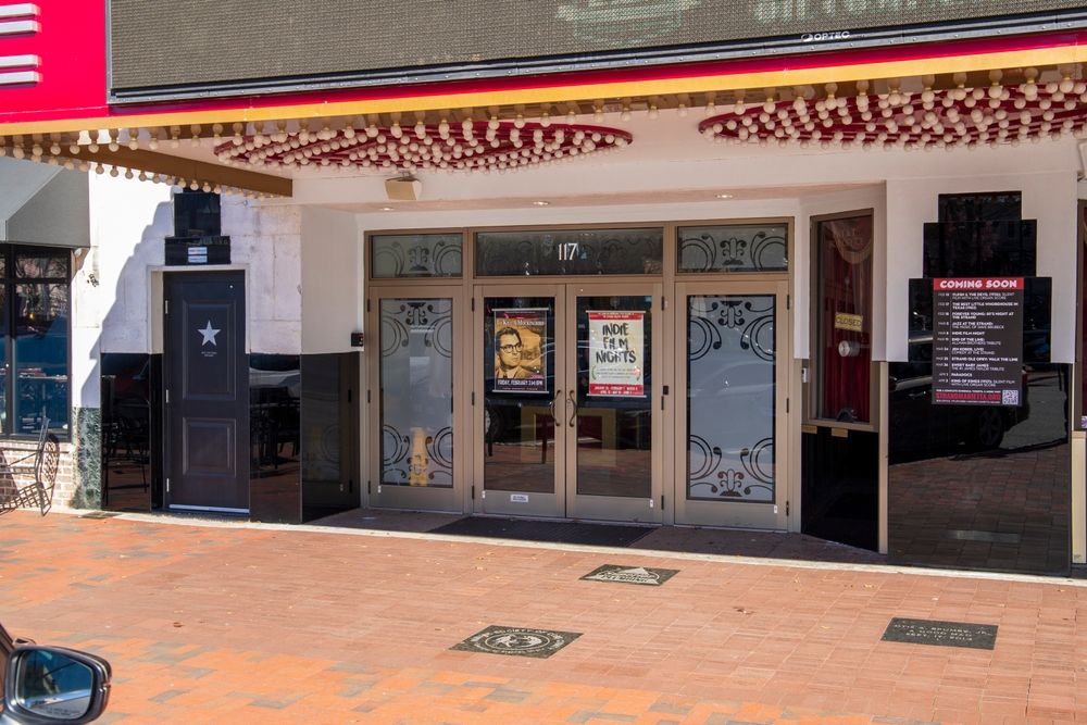 Entrance to the Strand Theatre