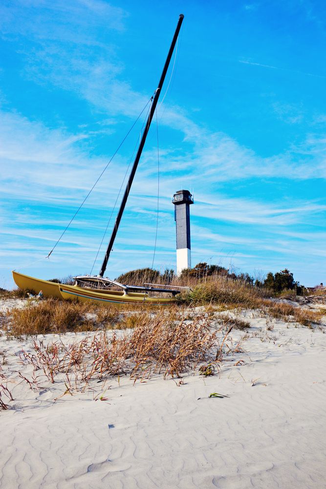 Exterior of Sullivan’s Island Lighthouse