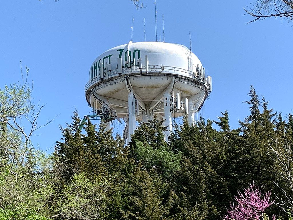 Water tank at Sunset Zoo