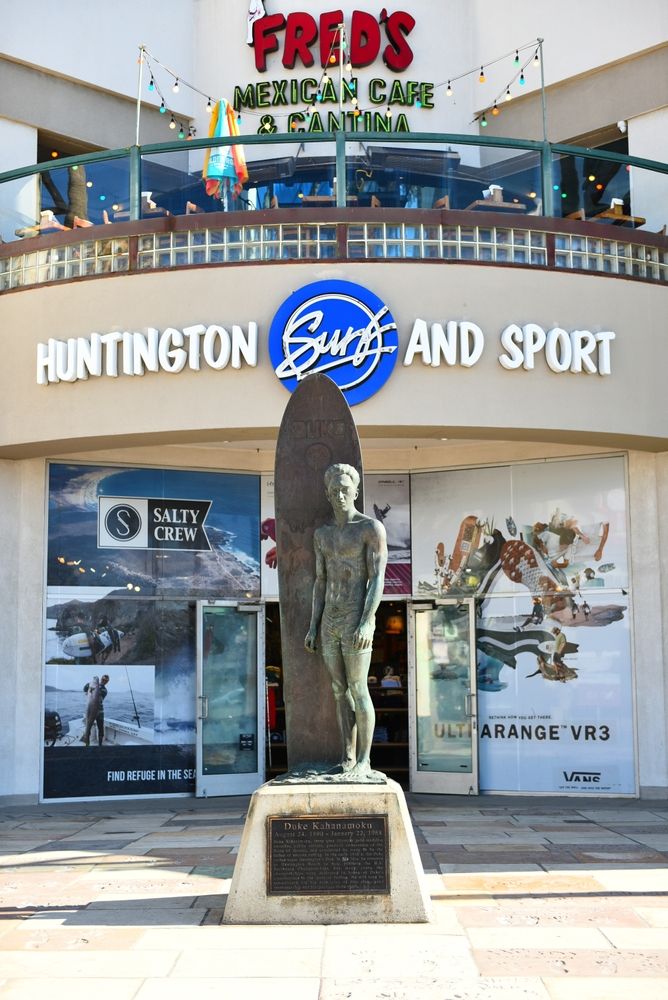 Entrance to Surfing Walk of Fame