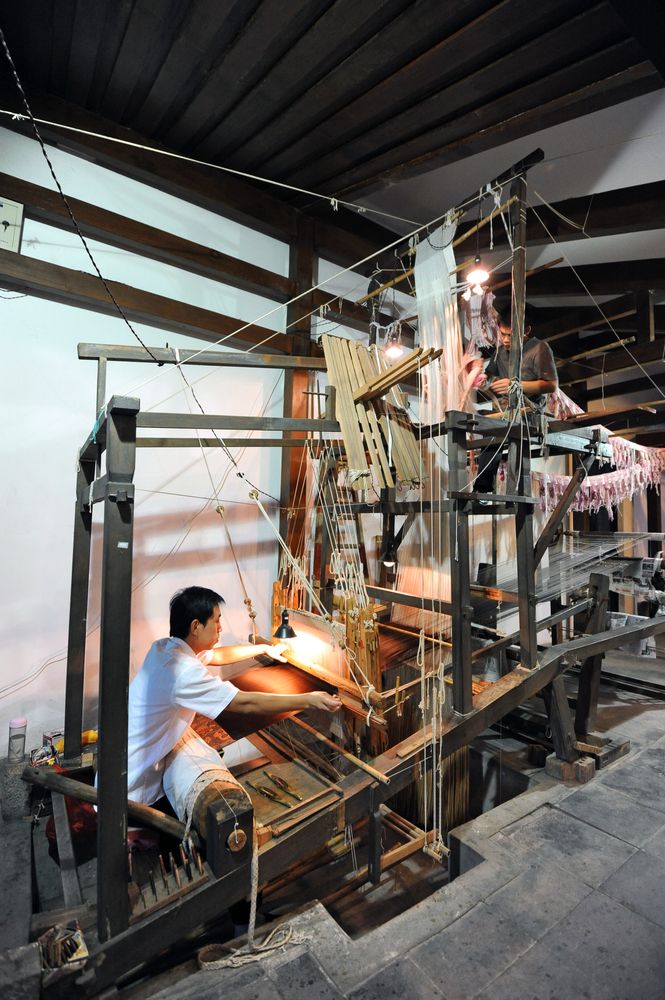 Suzhou Silk Production