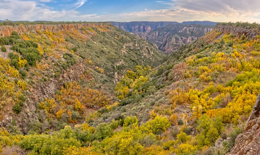 Scenic landscape of Sycamore Canyon